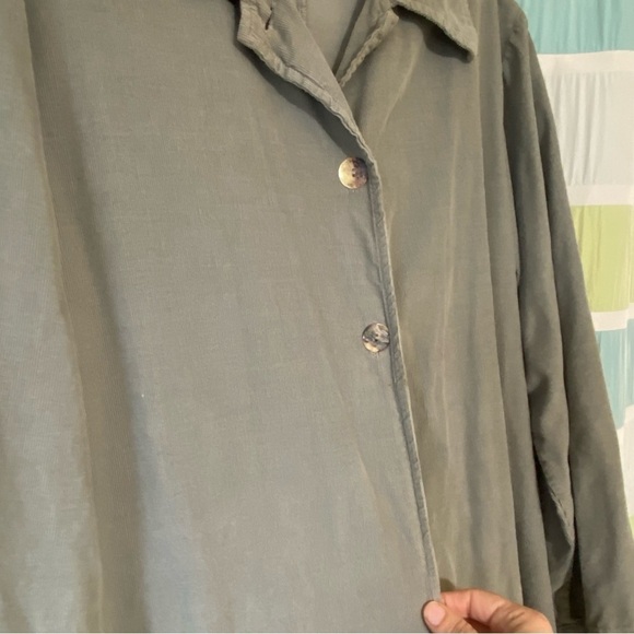 Bryn Walker Corduroy Jacket Long Lagenlook Sz Small - Picture 4 of 10